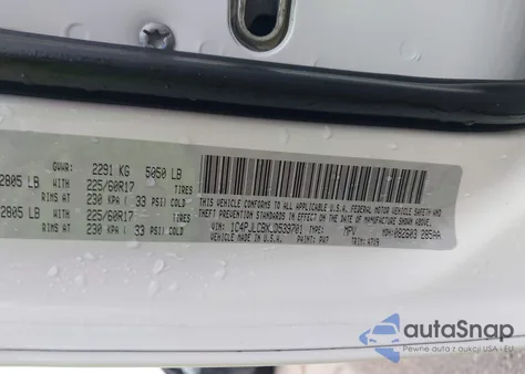 2018 Jeep Cherokee Latitude Fwd из США, поврежденный, VIN 1C4PJLCBXJD539701